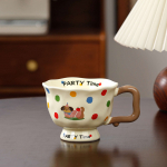 Armas Loov Kruus Kohv Multifilm Keraamiline Tass T&auml;piline Armas Lemmikloom Veetass K&otilde;rge V&auml;&auml;rtus K&otilde;rge Jalg Plahvatus Hommikus&ouml;&ouml;gi Kruus 2 370ml