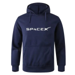 SpaceX kosmosereisid Meeste ja naiste tr&uuml;kitud kapuutsid L&otilde;dvad kapuutsid Hip Hop stiilis Mood 2025 Kevad-s&uuml;gis kollektsioon XL black