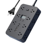 V&otilde;imas k&otilde;rge voolutugevusega pistikupesa laadijaga Mitme pesaga disain 16 AC 3 USB 2 Type-C Kiirlaadimispesa Laadija Kombinatsioon 1.5M