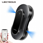 Robot-akna tolmuimeja Liectroux YW810, topeltveepihustus, nutikas m&auml;lu, lasersensor, kodu p&otilde;randa aknapuhastusrobot, 70 ml veepaak must