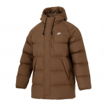 Nike Veekindel Kapuutsiga Pardisulgedest Soe V&auml;lisriietus Vabaaja Jakk Meeste Jakk Mousse-Forest-Brown IB2974-235 2XL