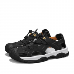Mood Uus Mood Sandaalid Meeste Suvised Paelad Vabaaja Sussid V&auml;litingimustes Rannakingad Kiiresti Kuivavad Mehelikud Pooltossud Klassikalised Veejalatsid 38 must