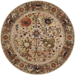 Retro boheemlased vaibad mandala lill &uuml;mmargune tr&uuml;kitud vaip elutuba luksuslik diivani piirkond tool pehme p&otilde;randamatt magamistoa dekoratsioon 120x120cm