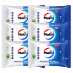 Walch Aloe Skin Cleansing Wipes (6 x 10 Count)