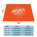 Aperols Spritz Flanelltekid Naljakad visketekid diivanile voodipesule puhketuppa 125*100cm Palus &otilde;huke tekk 30x40in