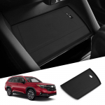 Subaru Forester 2025 jaoks Auto libisemisvastane matt Silikoonist Keskkonsooli Juhtmevaba Laadija Sisekujunduse Lisatarvikud Must
