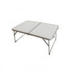 Table Pliante - Marbueno - Rectangulaire - Aluminium - 64x29,5x42 cm - Pliable valge