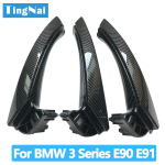 LHD RHD Auto Salongi K&auml;etugi S&uuml;sinikkiust Uksek&auml;epide Kattekujundusega BMW 3. Seeriale E90 E91 316 318 320 325 3PCS Small Covers gray