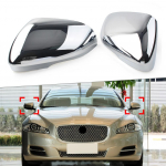 Kroomitud auto tahavaatepeegli kattekork Jaguar XF XFR XFR-S XJ XJR XK XKR XKR-S XE 2010 2011 2012 2013 2014 2015 Left Side