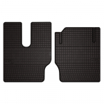Dywaniki samochodowe gumowe do: MAN F2000 ciężarowy, wąska kabina (1994-) - czarne, dopasowane
