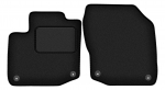 Dywaniki samochodowe prz&oacute;d do: Honda Civic IX hatchback (39cm) (2012-) czarne