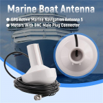 M63K-Ship GPS Aktiivne Merenavigatsiooni Antenn Ajastuse Antenn 1575+/-5 Mhz 5M BNC Isane Pistik white black