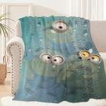 Multikas Armas Naljakas M-Minions-ES Tekk Tekk Diivanile Sohvale Reisimiseks Kodu Piknikuks Flanellist Tekk s&uuml;nnip&auml;evakingitus Soe Mugav 30x40in