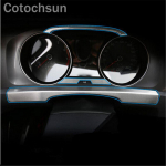 Cotochsun 3pcs/Set Auto Stainless Steel Panel Trim Decoration sticker case Fit For Volkswagen GOLF 7 MK7