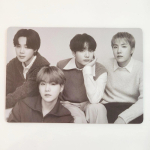 BTS 2024 Pop-up MONOCHROME AMETLIK MINI FOTOKAART UNIT #4 gray