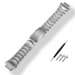 Roostevabast terasest kellarihm Casio G-Shock GW-M5610 DW5600 GW-5000 GBM-2100 GA2100 GM5600 GM2100 kelladele rihm t&auml;isterasrihm DW5600 series h&otilde;be