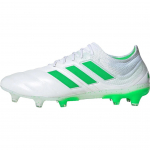 Adidas Copa 19.1 Fg Cloud White Solar Lime BB9186 40