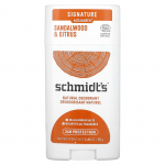 Schmidt's, looduslik deodorant, sandlipuu ja tsitruselised, 2,65 untsi (75 g)