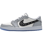 JORDAN 1 Low X 'White Grey' CN8608-002 43 gray