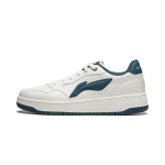 Li Ning Tianji Soft Slip Resistant Cushioning Abrasion Resistant Low top Skateboard Shoes Men's White Blue AGCU271-1 46 white