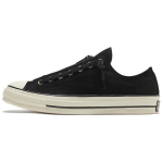 Chuck 70 Converse Zip Low 'Embossed Suede - Black Egret' 169441C 41.5