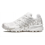 SALOMON CROSS Cushioning Low top Outdoor Shoes Unisex Silver White L47384200 36⅔