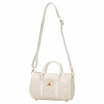 Jordan Logo Bowling Bag Unisex k&auml;ekott puuvillane-kommivalge JD2613097AD001 Marshmallow White