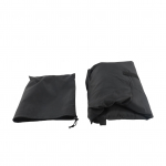 Terrassi rippuv lamamistooli kate 420D Oxfordi kangast Veekindel V&auml;litingimustes Kumer kiiktool-hammocki kate Must 77.95x72.83x46.06in
