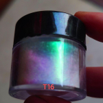 Polariseeriv Kameeleon V&auml;lguv&auml;rvipulber/Lahusikindel V&auml;rvi Muutev Aurora Neoonpulber DIY Sissepritsevormimine/Silikoon/V&auml;rvipigment black