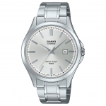 CASIO G SHOCK Kvartsmehhanismiga Roostevabast terasest rihmaga K&auml;ekell Meeste Kellad H&otilde;bedane sihverplaat MTS-115D-7AV Silver Dial