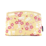 Maeda Senko Wabunbiyori Alumine J&auml;nes Haldjas Kirsipuu Valmistatud Jaapanis Rahakott, Disain, Kreemjas, kreemikas