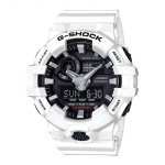 Casio 200M Veekindel Kvartsmehhanism Vaikne Rihmaga Kell Unisex Kell Hall GA-700-7ARP Regular Watch Box,Gray Dial
