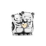 Pandora S&uuml;damikuga Karu Armas Moodne Peen 925 H&otilde;bedast Aksessuaarid Unisex Aksessuaarid 791395 Box,F,Silver