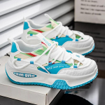 Nahast Jooksujalatsid Meeste Vabaajajalatsid V&auml;litingimustesse Hingavad Meeste Jalutusk&auml;iguks Kerged Mugavad Valged Tossud Tennise Spordijalatsid 39