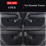 Hyundai Tucson 2015-2026 Autoukse l&ouml;&ouml;givastased kaitsepadjad Nahast siseviimistluse kaitsekindlakasti mustusevastased dekoratiivkleebised Tarvikud