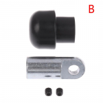 1 komplekt j&otilde;usaali plokkmasina kaabli &uuml;henduskoht, j&otilde;usaali kaabli otsik, trossi &uuml;henduskoht, sobib treeningseadmete kaablitele, kuulikorgiga