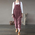 Vintage naiste velvetist kombinesoonid Dungarees &uuml;hev&auml;rvilised rinnat&uuml;kiga p&uuml;ksid varrukateta lahtised kombinesoonid. XXXXXL