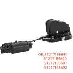 BMW F10/F01/M5 Auto Ukseluku Ajam 528i, 740i, 750i jaoks 51217185689/90/91/92 black