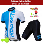 Laste rattas&auml;rgi ja l&uuml;hikeste p&uuml;kste komplektid Laste rattariided Ropa Ciclismo Poiste rattariided Spordidress 2026 Suvine hingav rattas&otilde;idukomplekt S