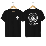 Volcom Stone T-s&auml;rk Trend Mehed Naised T-s&auml;rk Suvine Puuvillane T-s&auml;rk &Uuml;le L&uuml;hikeste Varrukatega T-s&auml;rk Br&auml;nditr&uuml;kiga Pealmine R&otilde;ivas Streetwear#V&auml;rv S must