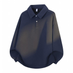 N&ouml;&ouml;pidega Moes Dressipluus Meeste S&uuml;gis ja Talv Pullover POLO Kraega Jakk Topp S tumesinine v&auml;rv