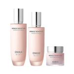 O HUI Miracle Moisture Pink Barrier 3 tk erikomplekt naha niisutamiseks ja tugevdamiseks