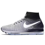 Nike Zoom All Out Flyknit Hundi Hall Naiste Tennised Valge-Must 845361-003 38