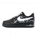 Nike Air Force 1 Rula Kingad Unisex Madalad Puhtalt Mustad CW2288-001(Team1912-) 35.5