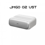 JMGO O2 Uue p&otilde;lvkonna kolme laseriga UST projektor - 1080P natiivne, 4K dekodeerimine, &uuml;liporteritav, t&auml;isautomaatne, nutikas kodukino projektor UK Plug