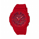 CASIO Kohandatud kell modifitseeritud seeria veekindel spordielektrooniline liikumine vaikrihm sama stiil meestele ja naistele punane d GA-2100-4A h&otilde;be