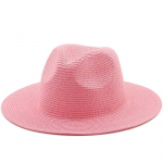 Suur Suurus 56-58 59-60cm Uus Looduslik Panama &otilde;lgk&uuml;bar Suvine Meeste Naiste Lai &auml;&auml;r Rannik UV-kaitsega Fedora P&auml;ikesek&uuml;bar m&uuml;&uuml;k 56-58cm tumeroosa v&auml;rv