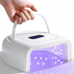 60W Laetav UV LED K&uuml;&uuml;nelamp, Kiirem Juhtmevaba K&uuml;&uuml;nedega Kuivati Geellaki Valgus 42 Pirni ja Kaasaskantav K&auml;epide, Professionaalne K&otilde;vastumise Lamp S&otilde;rmek&uuml;&uuml;ntel ja