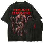 Dead Space Uus Mudel Pesitud T-s&auml;rk Anime S&otilde;ber Isiksus R&otilde;ivad Suur Suurus Aastaringselt R&otilde;ivad Unisex Kuum Toode Hingav S black