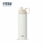 Tyeso 900ml Suur Termos Pudel Vee Pudel Isoleeritud Lekkimiskindel Fitness Pudel V&auml;litreeninguteks Kaasaskantav Reisi Termos 900ML valge